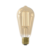 Calex Warm Filament LED Lamp - E27 - ST64 - Goud